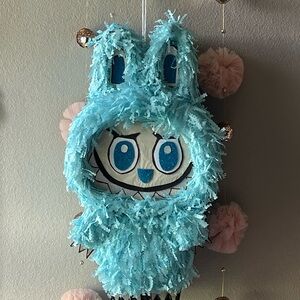 Blue Labubu Piñata